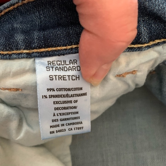 🍉Old Navy Jeans The Sweetheart, Juniors, straight leg, stretch, reg fit, - Picture 6 of 8